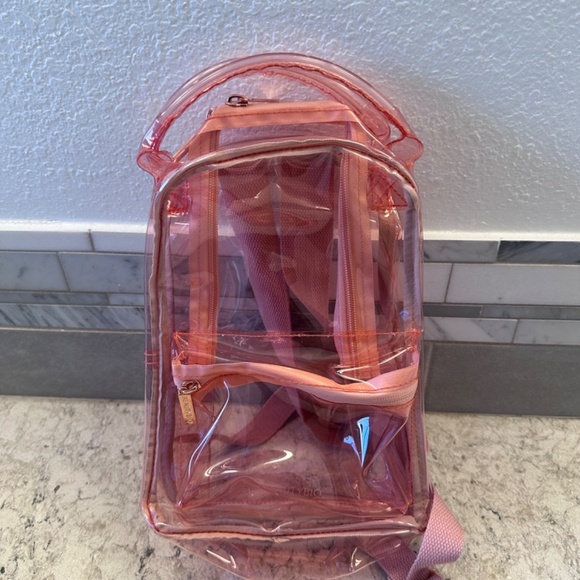 Beauty Bio clear backpack Pink - Picture 4 of 9
